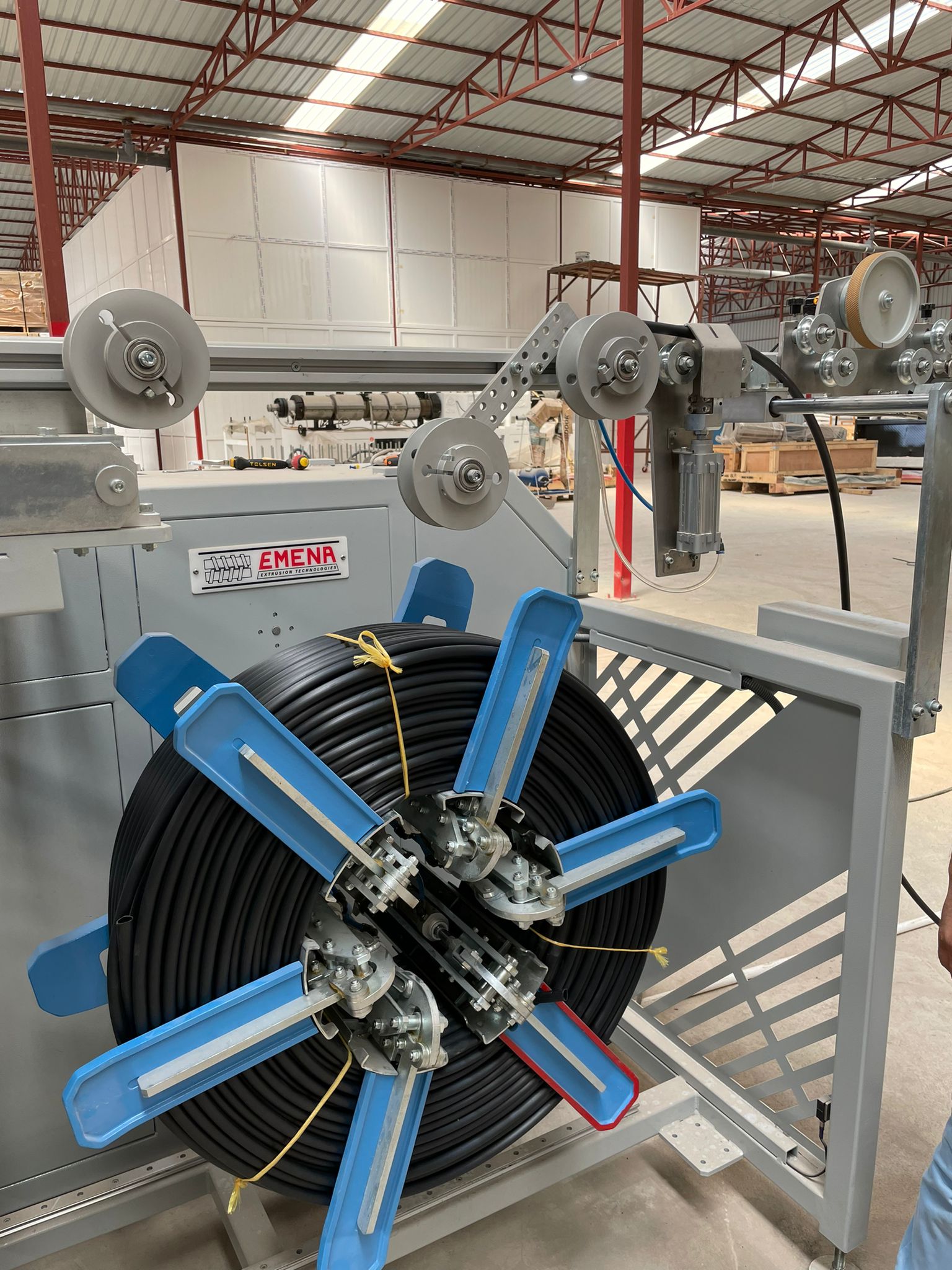 Agricultural irrigation pipe production started in Algeria